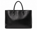 Balenciaga Black Leather Tote Bag