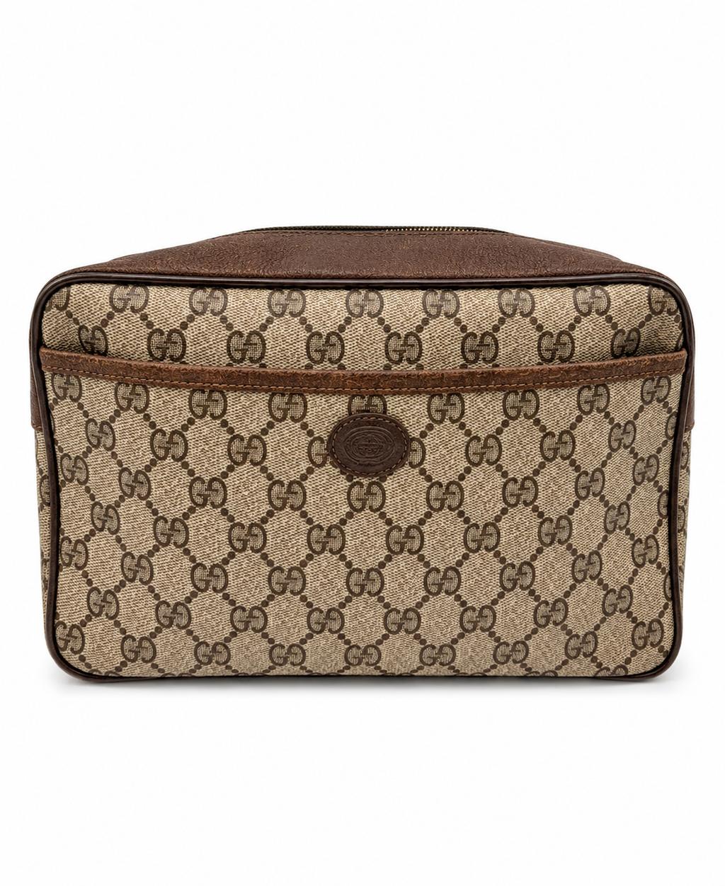 Gucci GG Supreme Clutch / Travel Case