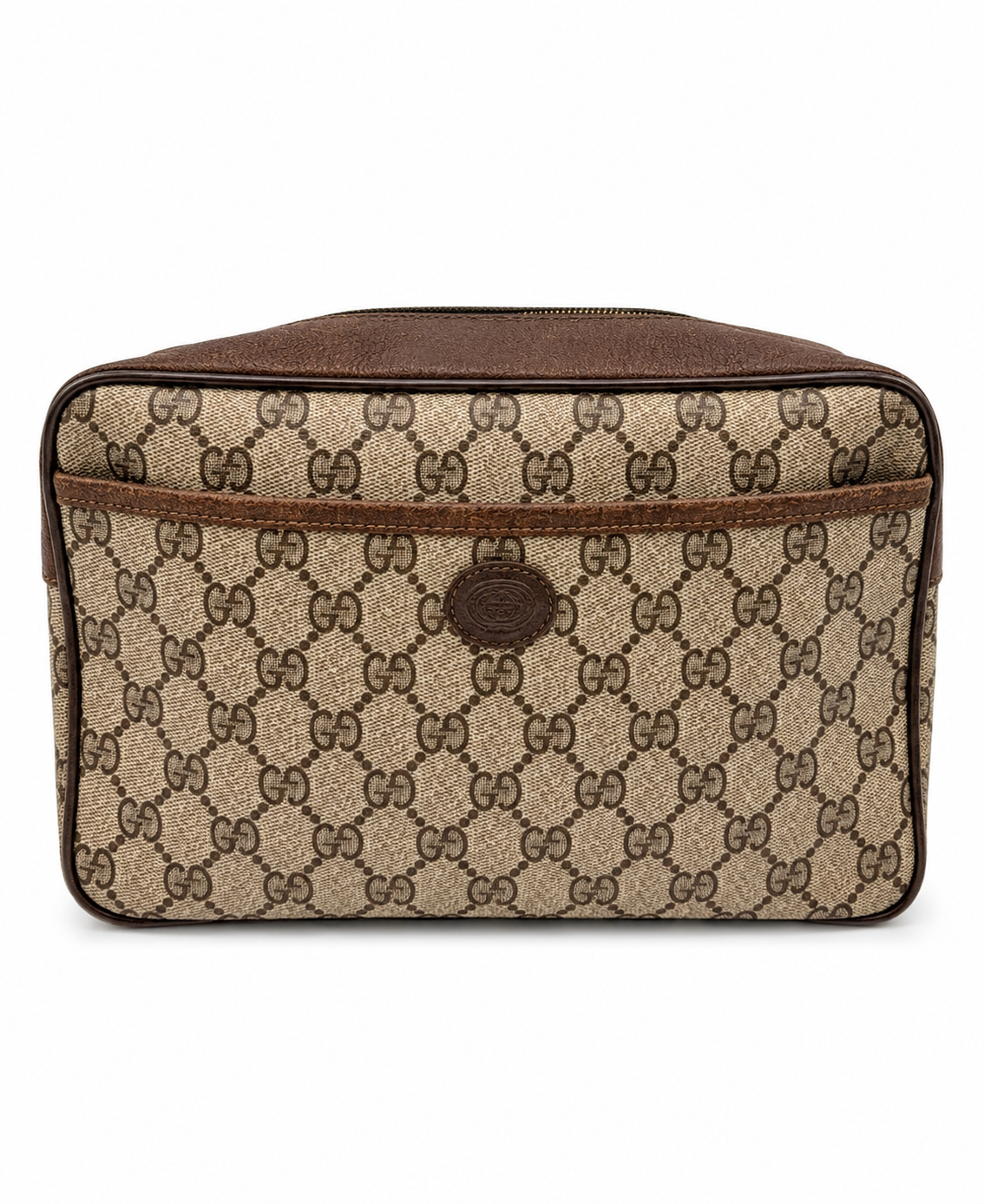 Gucci GG Supreme Clutch / Travel Case