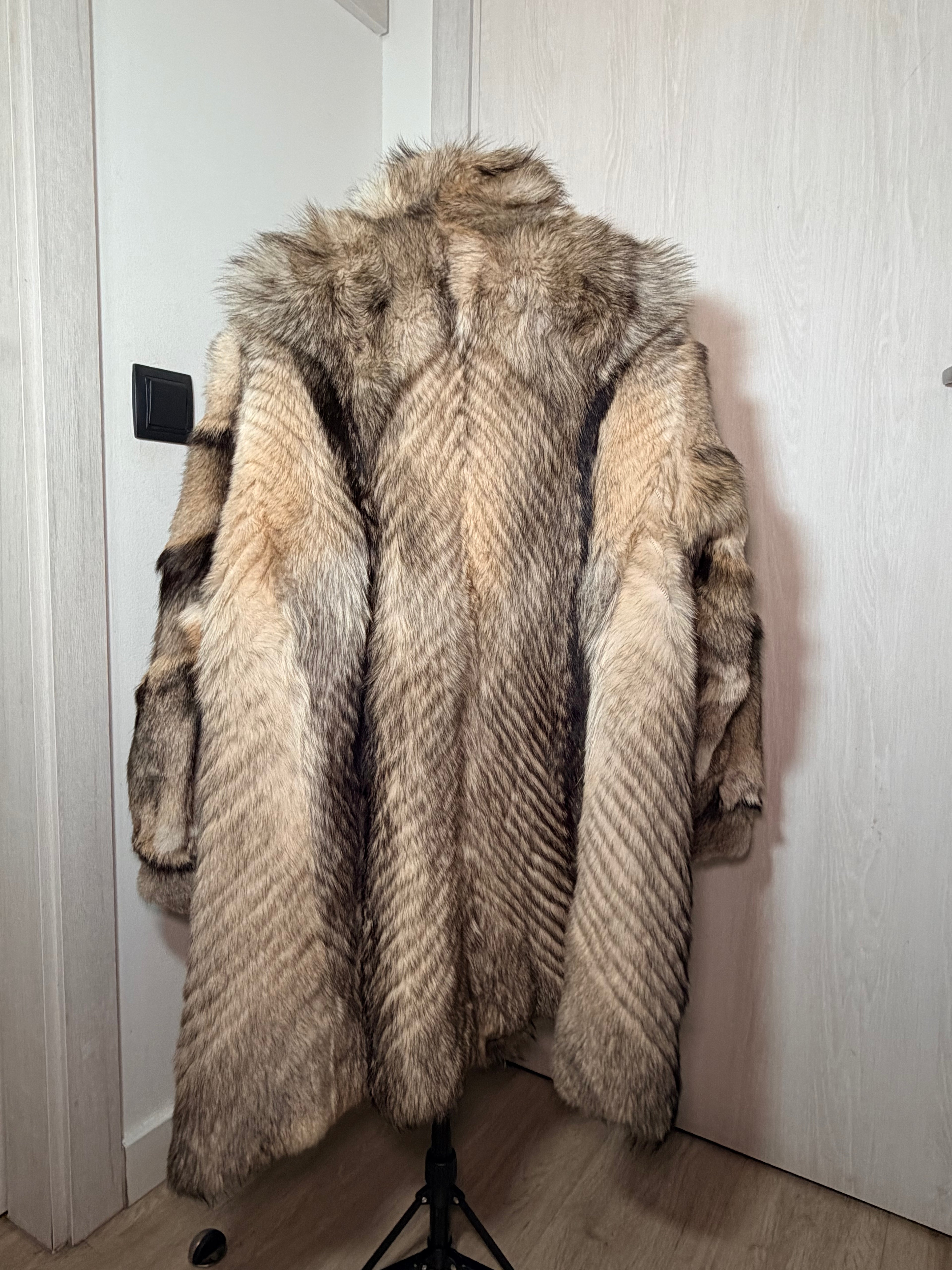 Vintage Fox Fur Coat – XXL