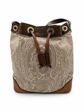 Etro Paisley Drawstring Bucket Bag