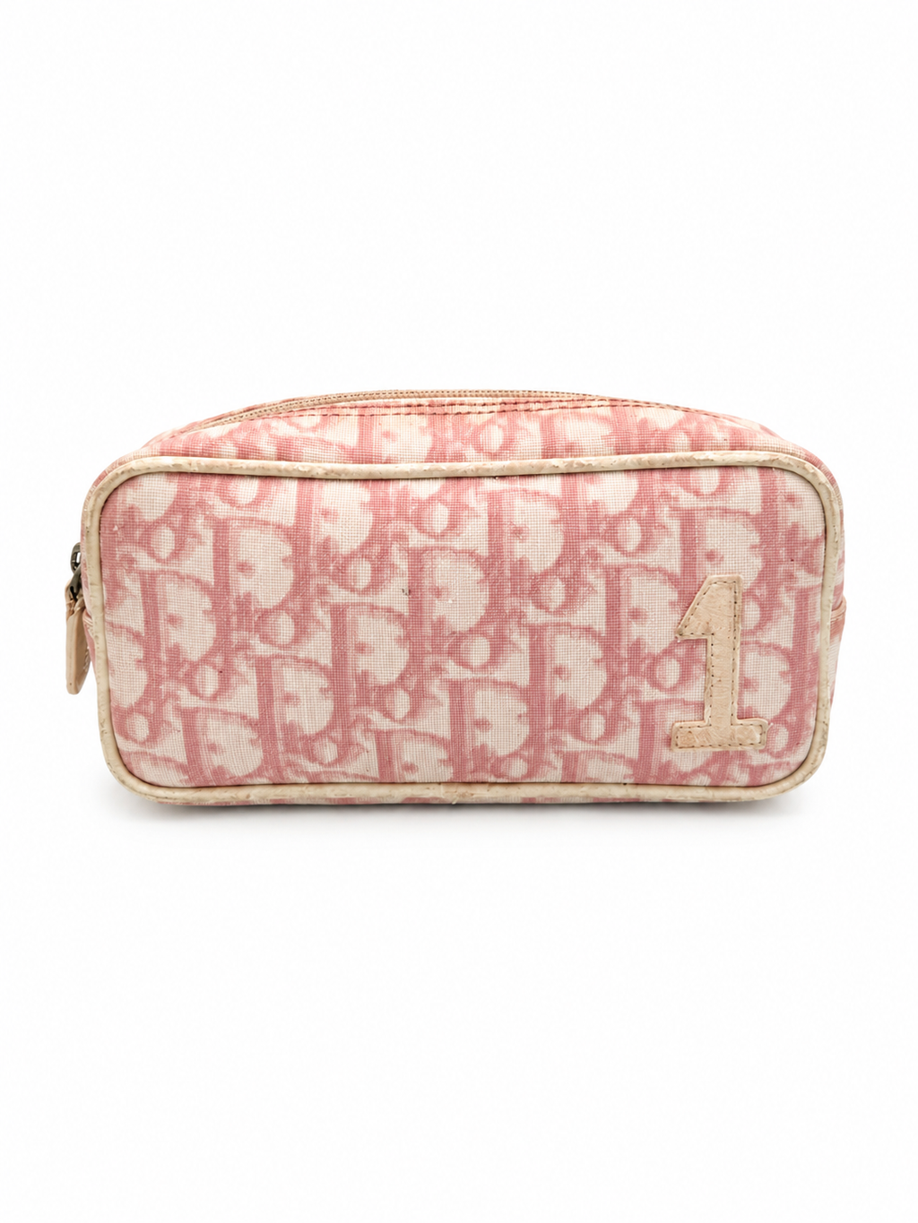 Christian Dior Pink Trotter No. 1 Cosmetic Pouch / Small Vanity Case