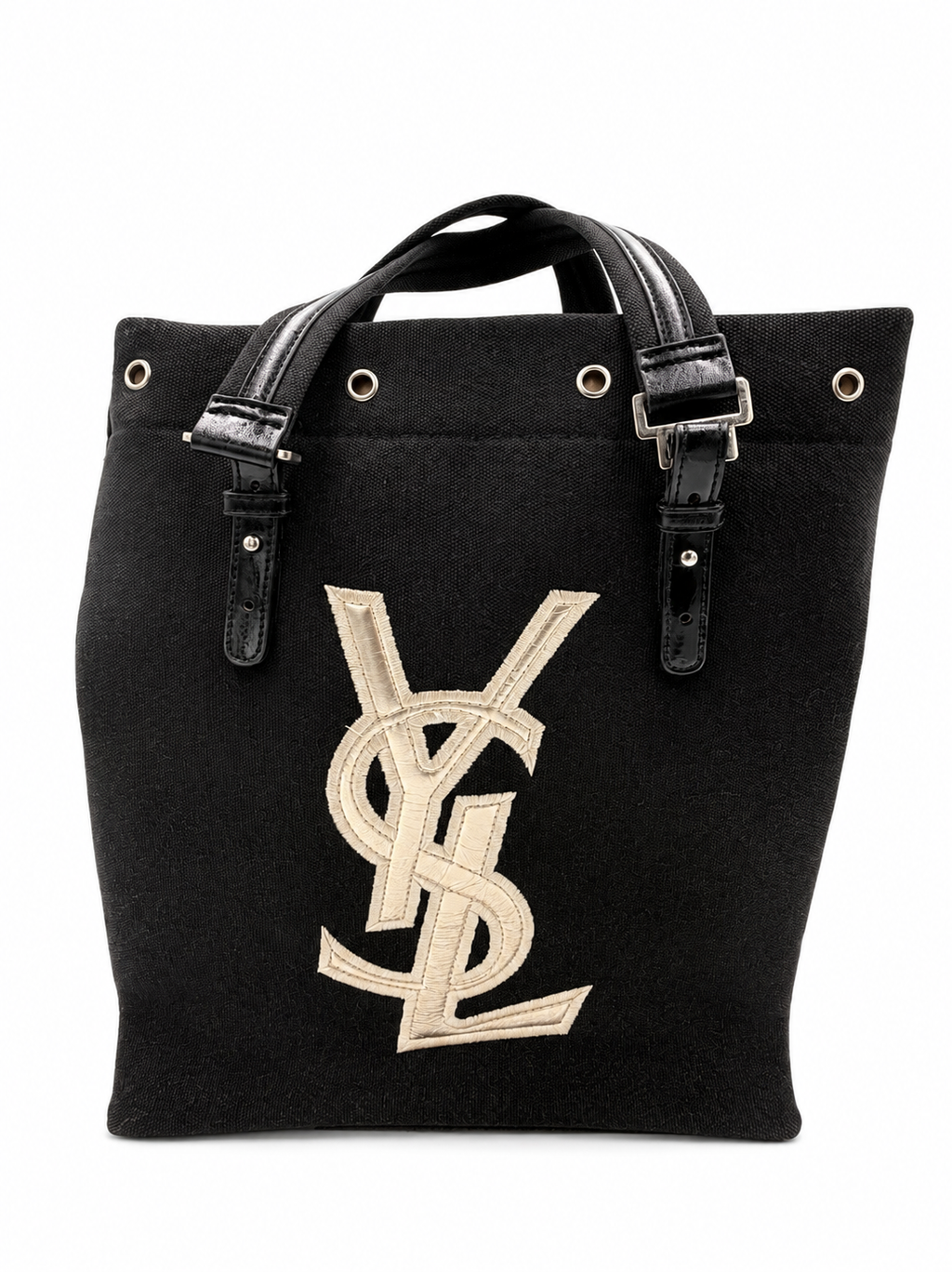 Saint Laurent YSL Canvas Tote Bag