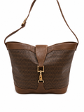 Valentino Monogram Bucket Shoulder Bag with Dust Bag