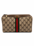 Gucci GG Supreme Web Cosmetic Pouch / Toiletry Case