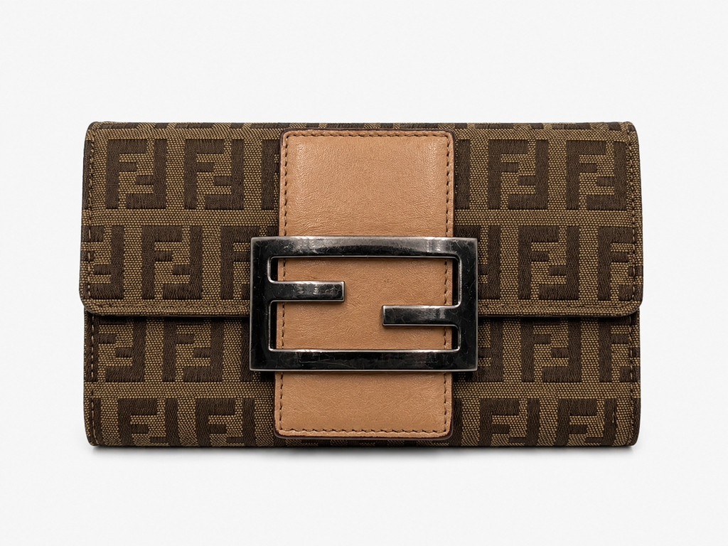 Fendi Zucca FF Continental Wallet