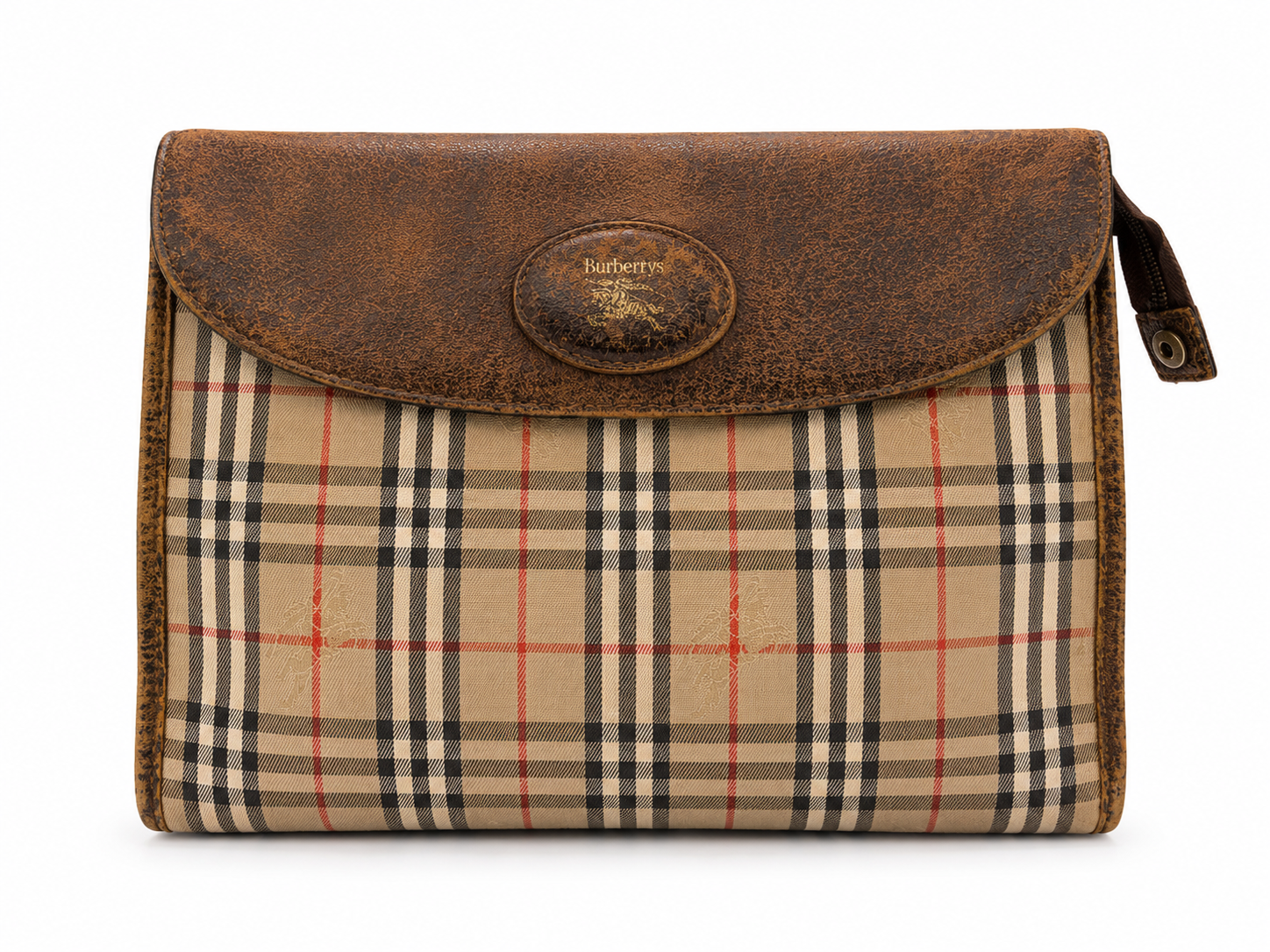 Burberry Nova Check Portfolio Clutch