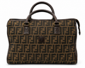 Fendi Zucca Boston Tote – Brown FF Canvas