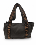 Fendi Roma 1925 Logo Strap Nylon Tote Bag