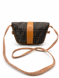 Fendi Zucca Monogram Crossbody Bag