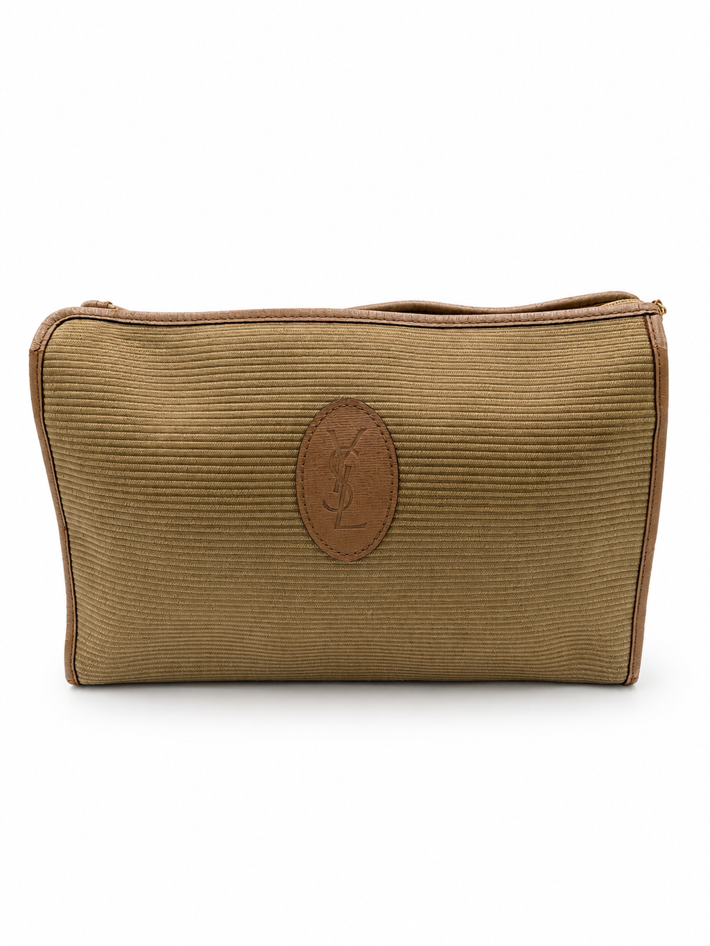 Yves Saint Laurent Canvas Clutch / Pouch