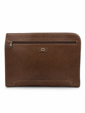 Gucci XL Leather Document Carrier / Oversized Clutch