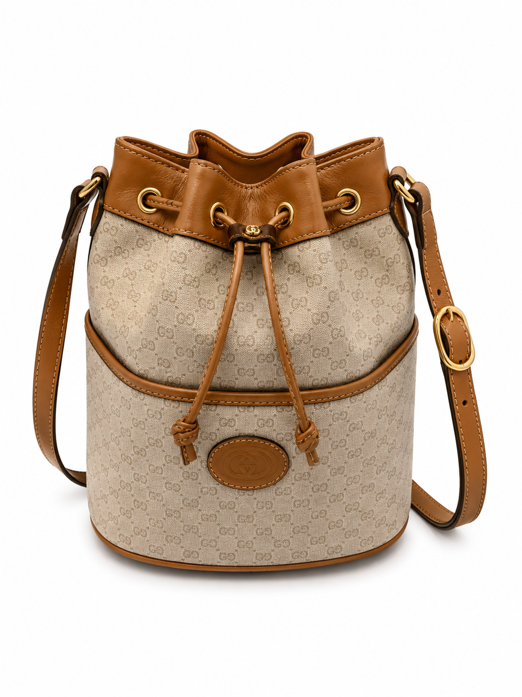 Gucci Monogram Bucket Bag