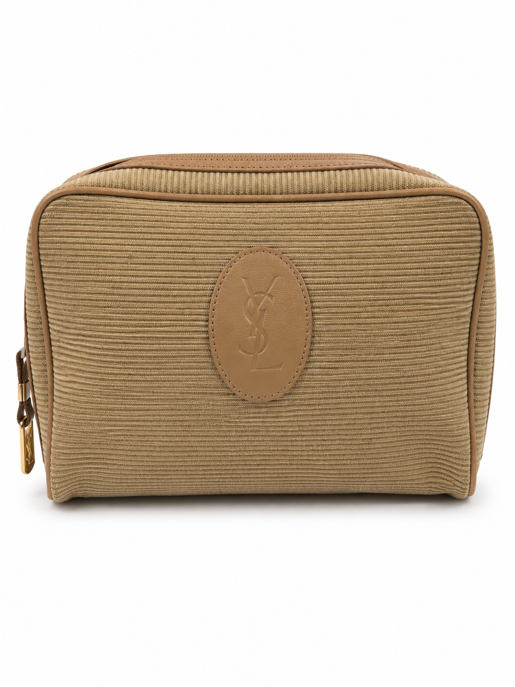 Yves Saint Laurent Canvas Cosmetic Pouch