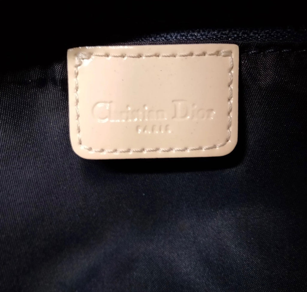 Christian Dior Dior Oblique Canvas Boston Bag