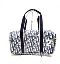 Christian Dior Dior Oblique Canvas Boston Bag