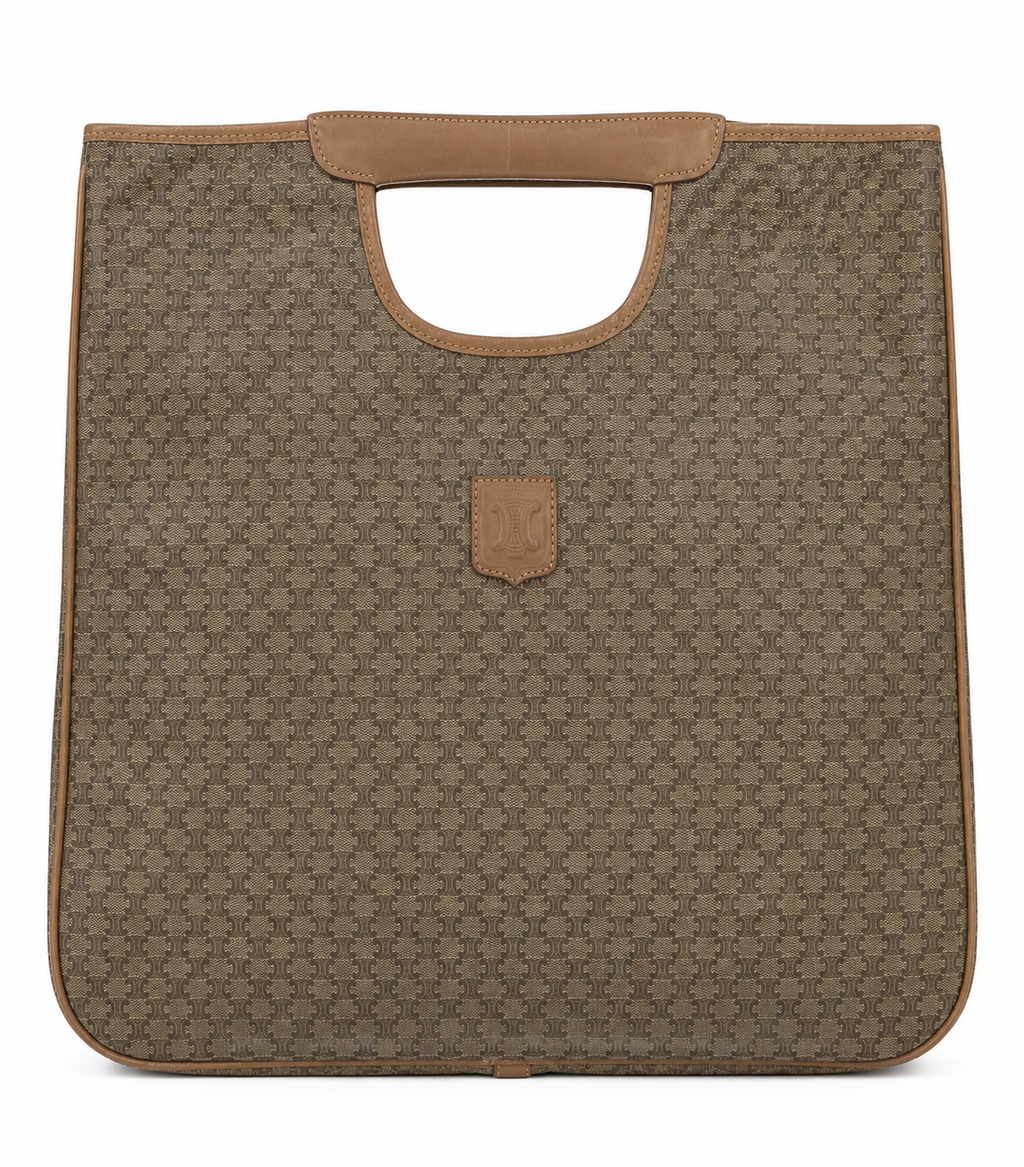 Celine Macadam Shopper Tote – Brown