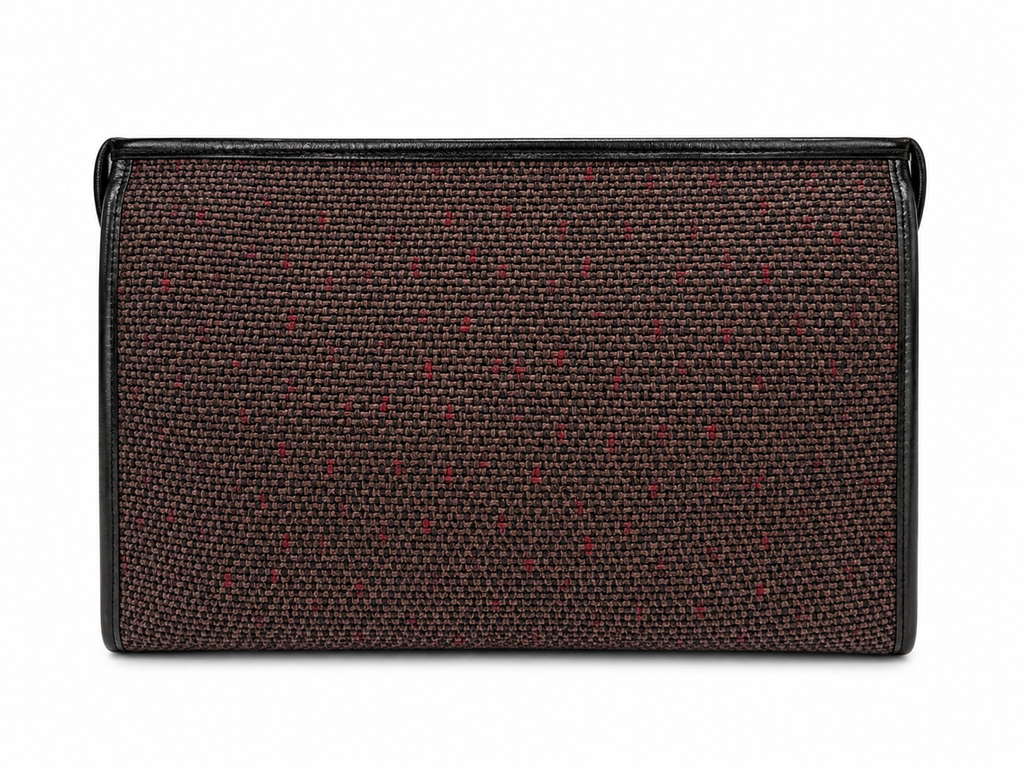 Yves Saint Laurent YSL Textured Envelope Clutch