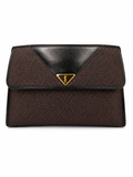 Yves Saint Laurent YSL Textured Envelope Clutch