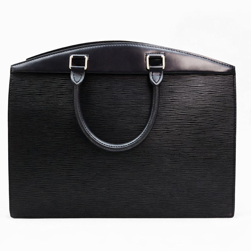 Louis Vuitton Epi Leather Riviera Handbag – Black