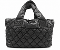 Chanel Coco Cocoon Quilted Nylon Tote – Black