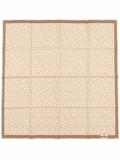 Fendi Vintage FF Monogram Scarf – Ivory & Tan