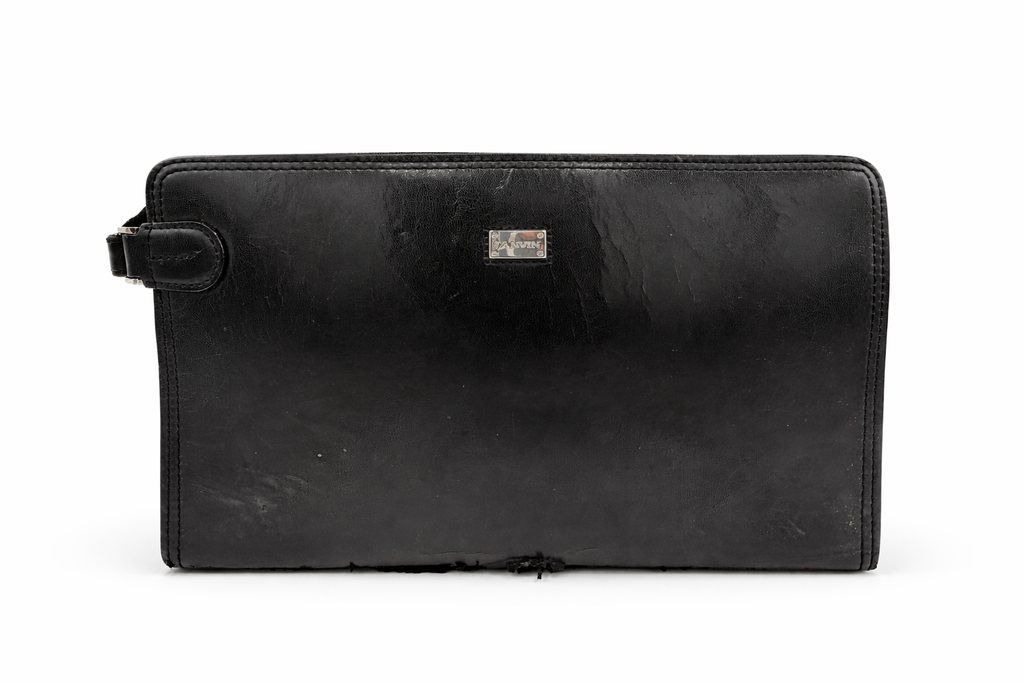 Lanvin Leather Clutch / Document Case
