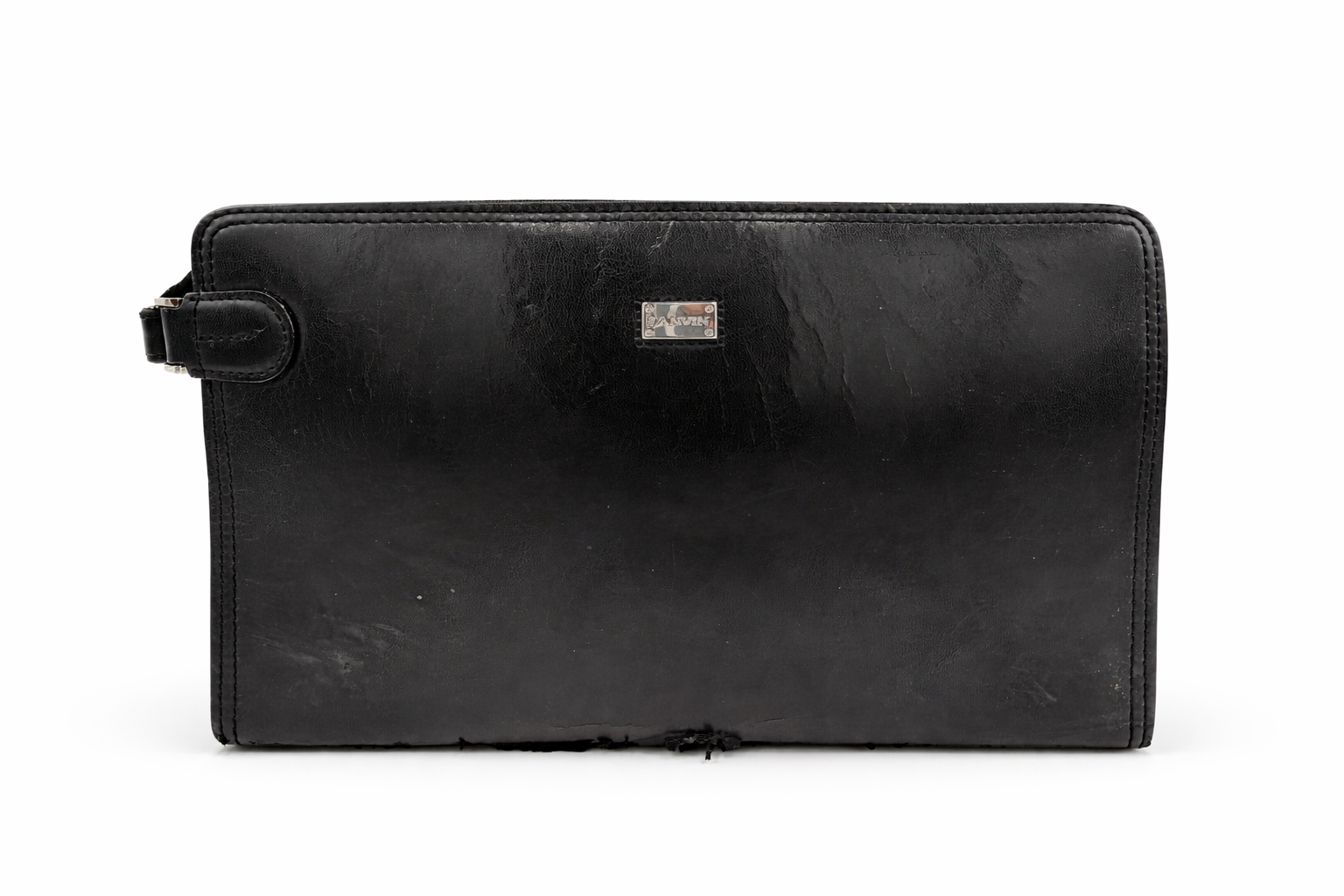 Lanvin Leather Clutch / Document Case