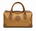 Fendi Zucca Coated Canvas Boston Bag – Brown