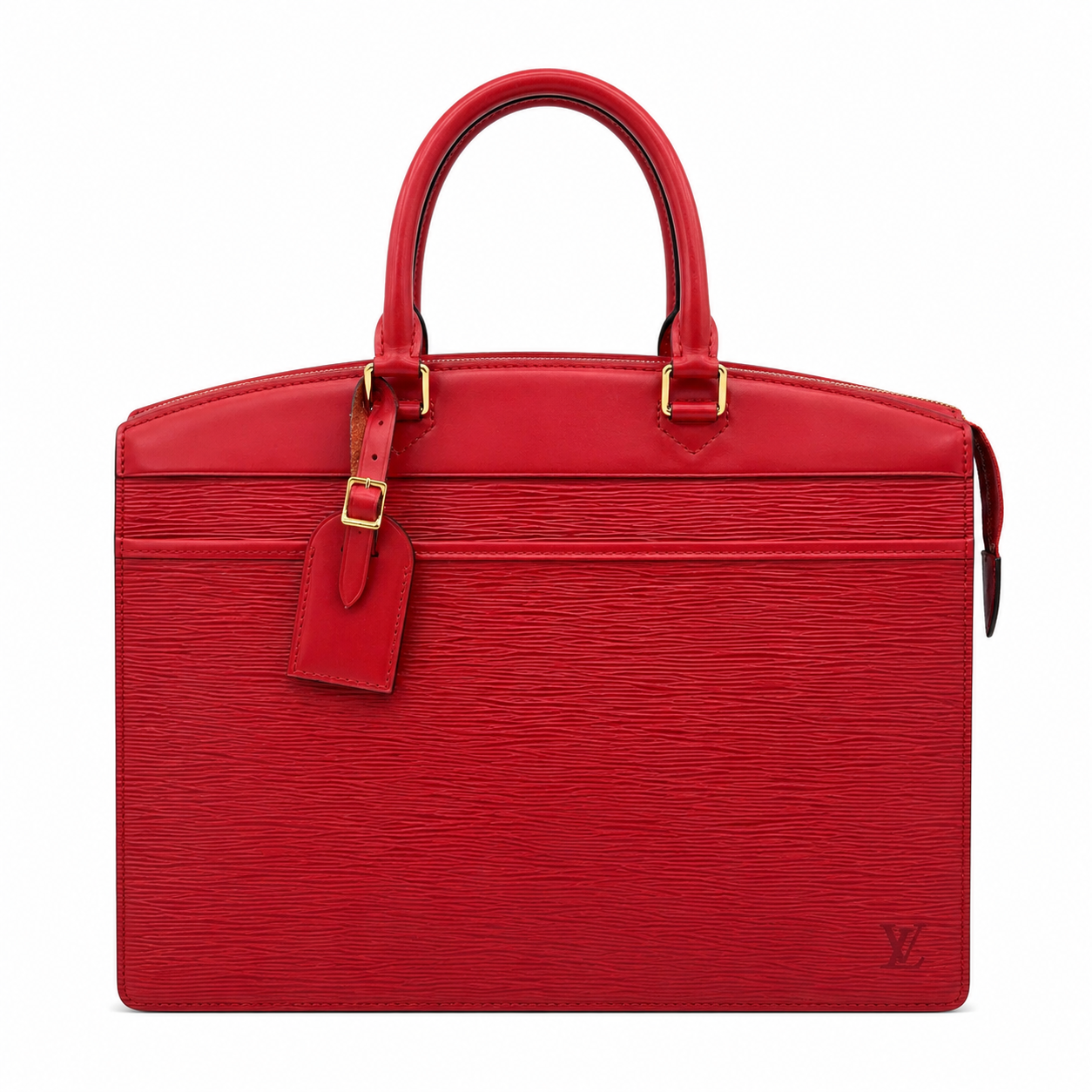 Louis Vuitton Epi Leather Riviera Handbag – Red