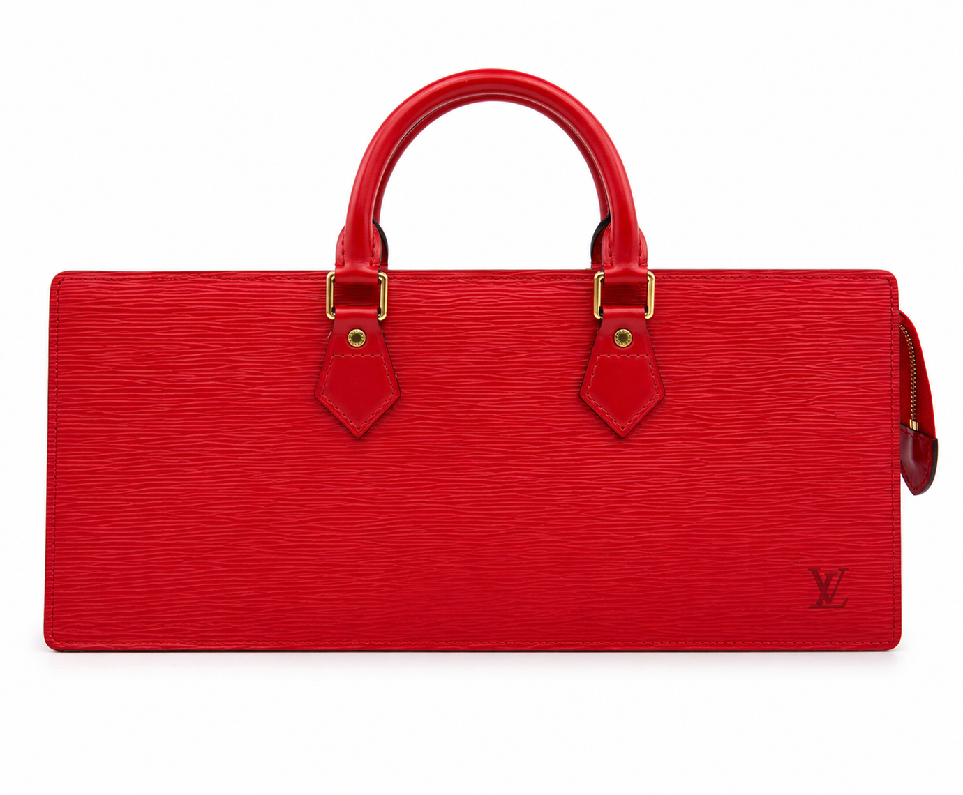 Louis Vuitton Sac Triangle – Red Epi