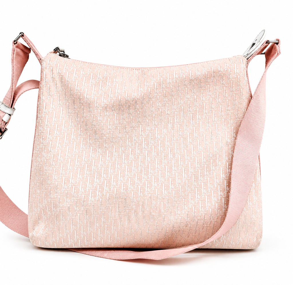 Christian Dior Pink Trotter Shoulder Bag