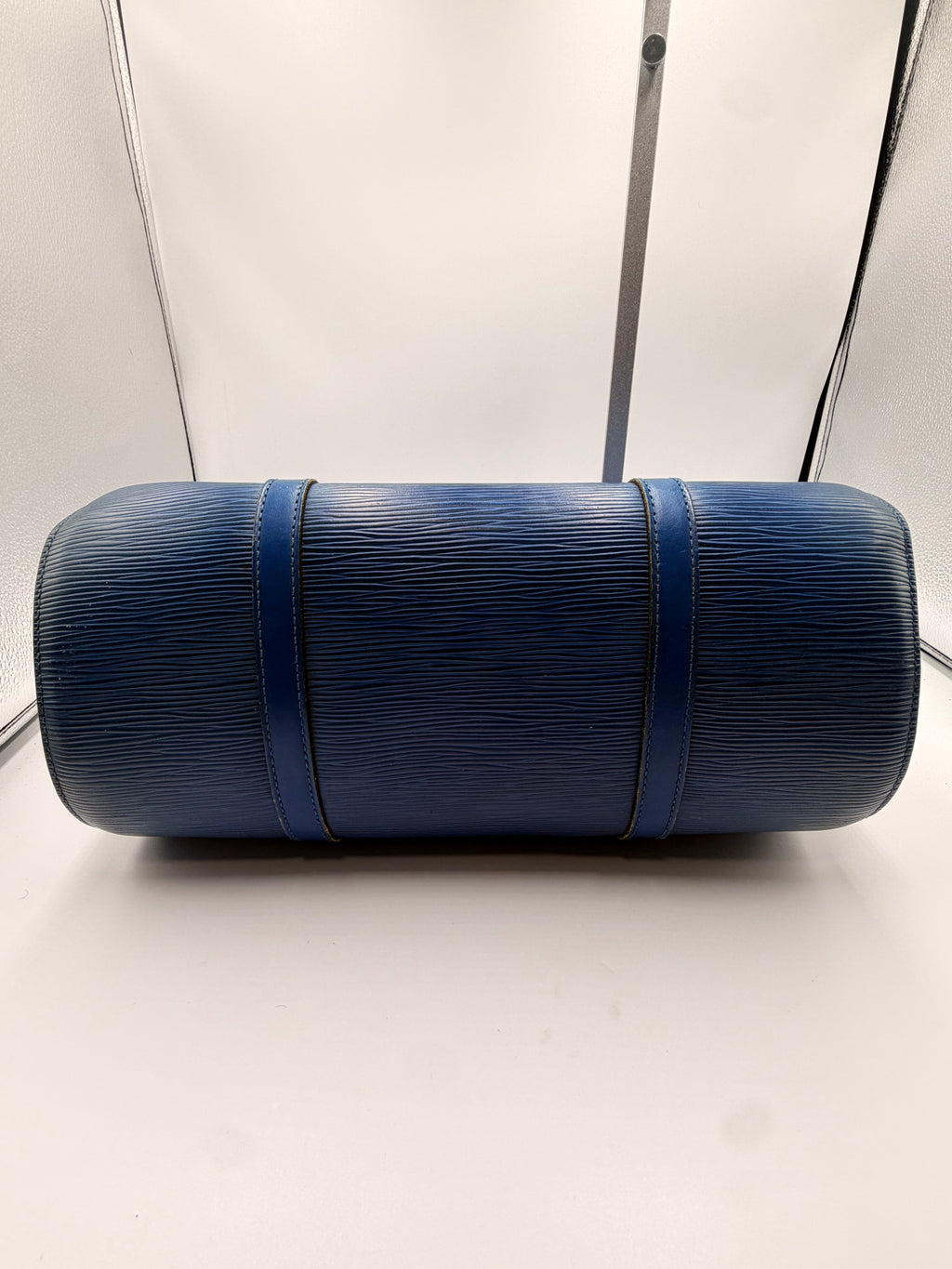 Louis Vuitton Blue Epi Leather Soufflot Shoulder Bag
