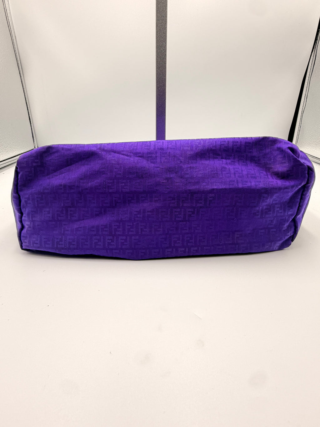 Fendi Purple Zucca Monogram Cosmetic Pouch