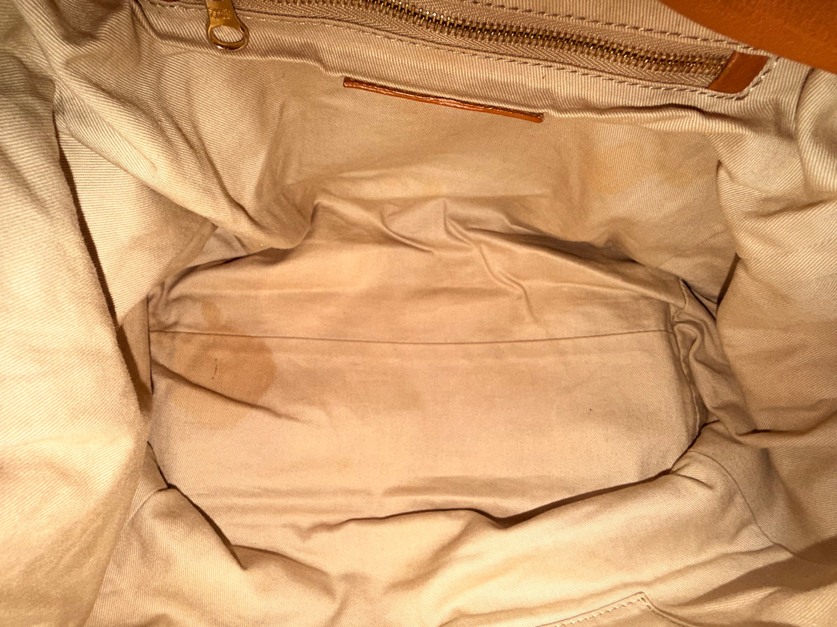 See by Chloé Cognac Brown Leather Satchel Shoulder Bag