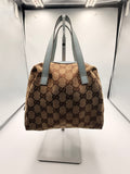 Blue GG Monogram Mini Handbag