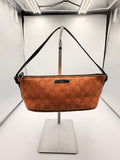 Gucci Vintage GG Monogram Mini Shoulder Bag – Tan & Brown