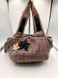 See by Chloé Plaid Shoulder Bag with Star Charms