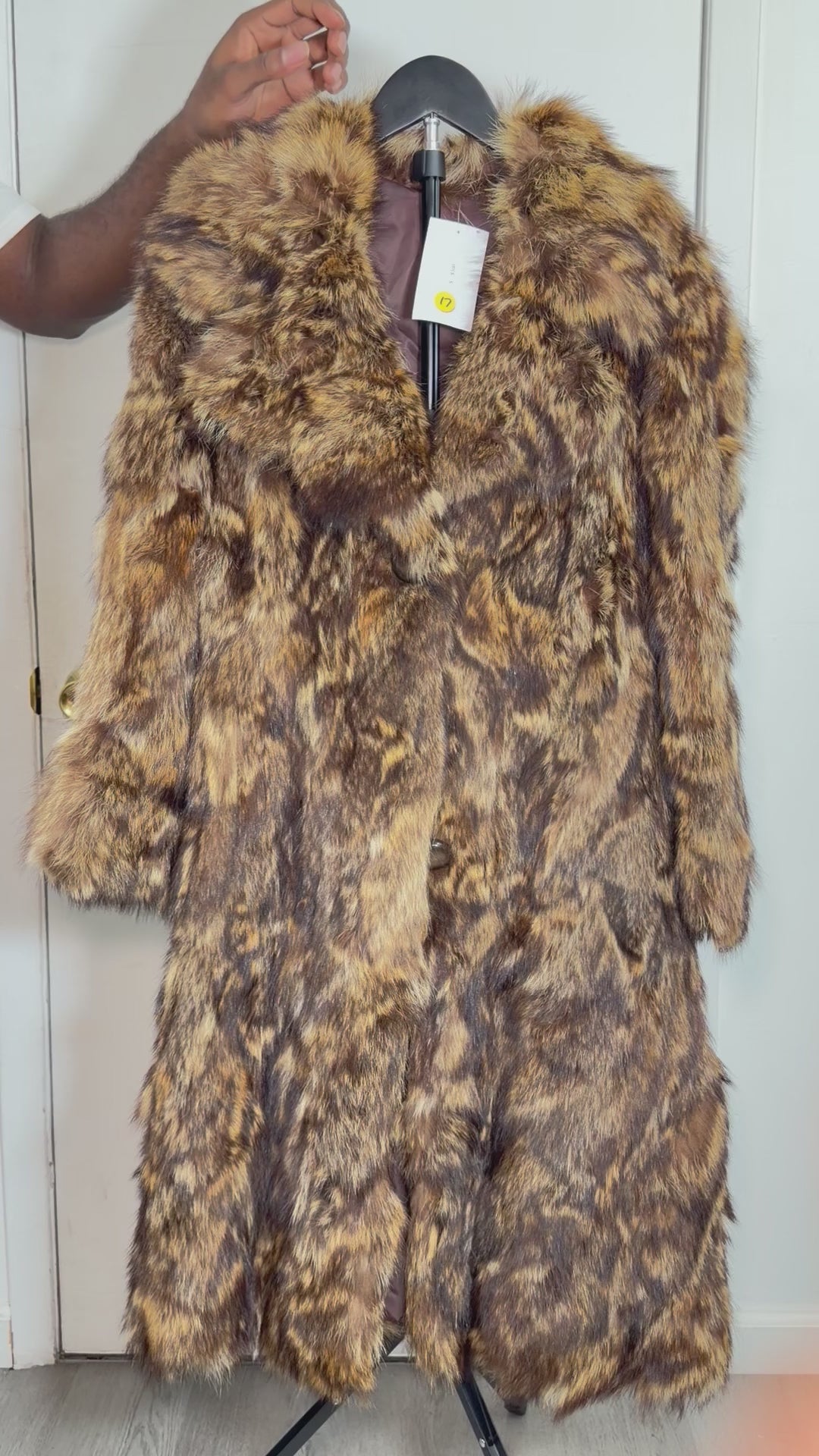 Vintage Bobcat Fur Coat – XS/Small 017