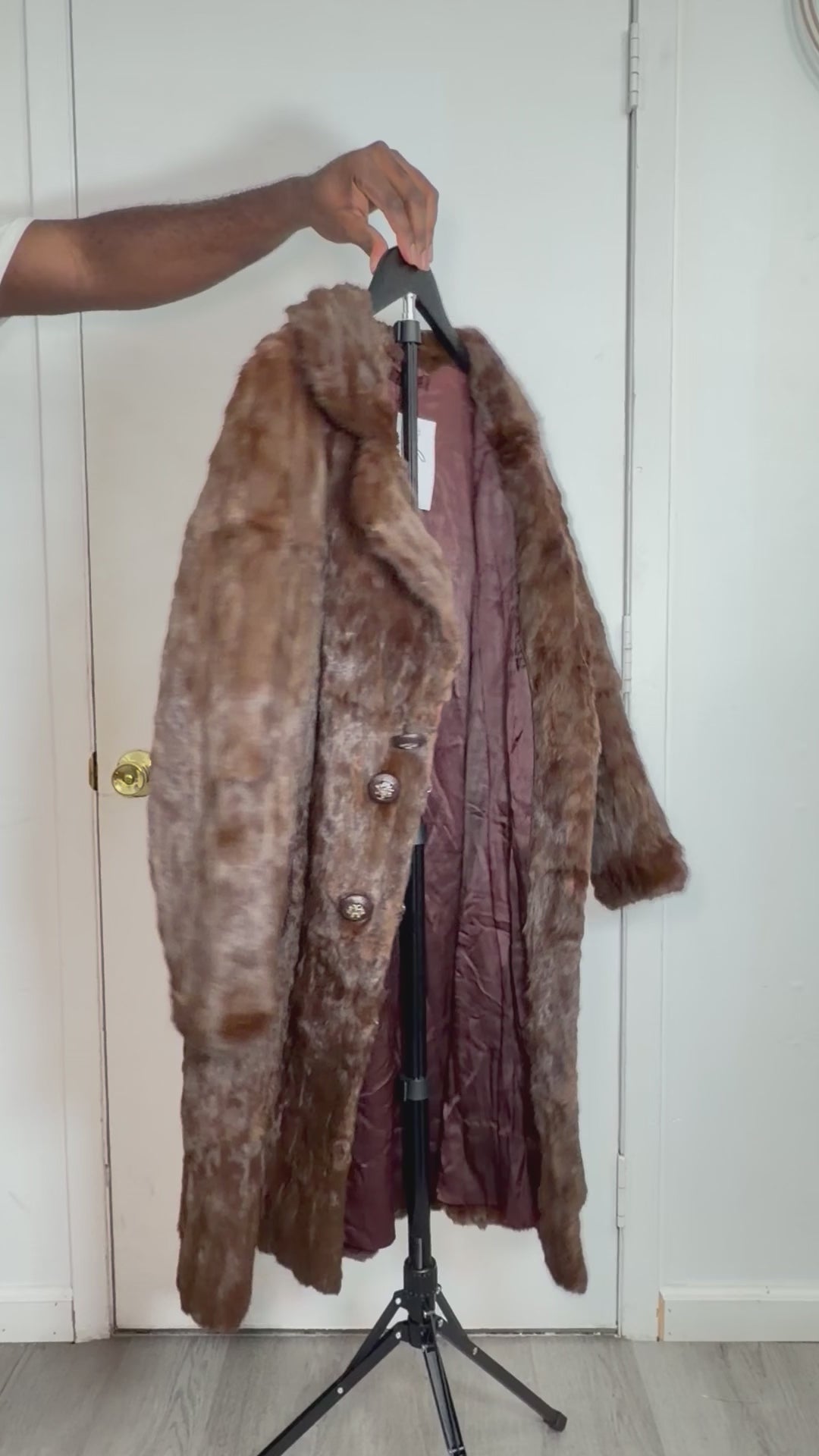 Vintage Mink Fur Coat – Small 018